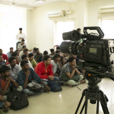 URSA Mini Pro & Davinci Resolve 15 Workshop at best Film School in South India, FTIH Film School