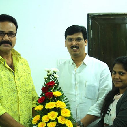 Actor Mr. Rajender Kumar Garu at best Film School South India, FTIH Film School
