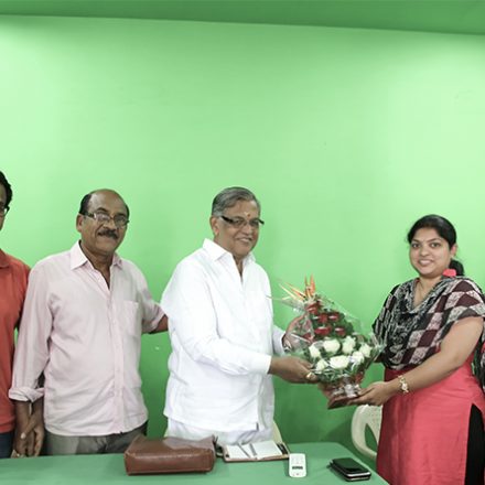 Mr. Davala Satyam Garu , an Indian film director @ FTIH Best Film School