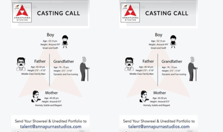 Casting Call @ Annapurna Studios